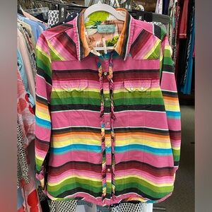 💖Tasha Polizzi Collection Pearl Snap XL Top